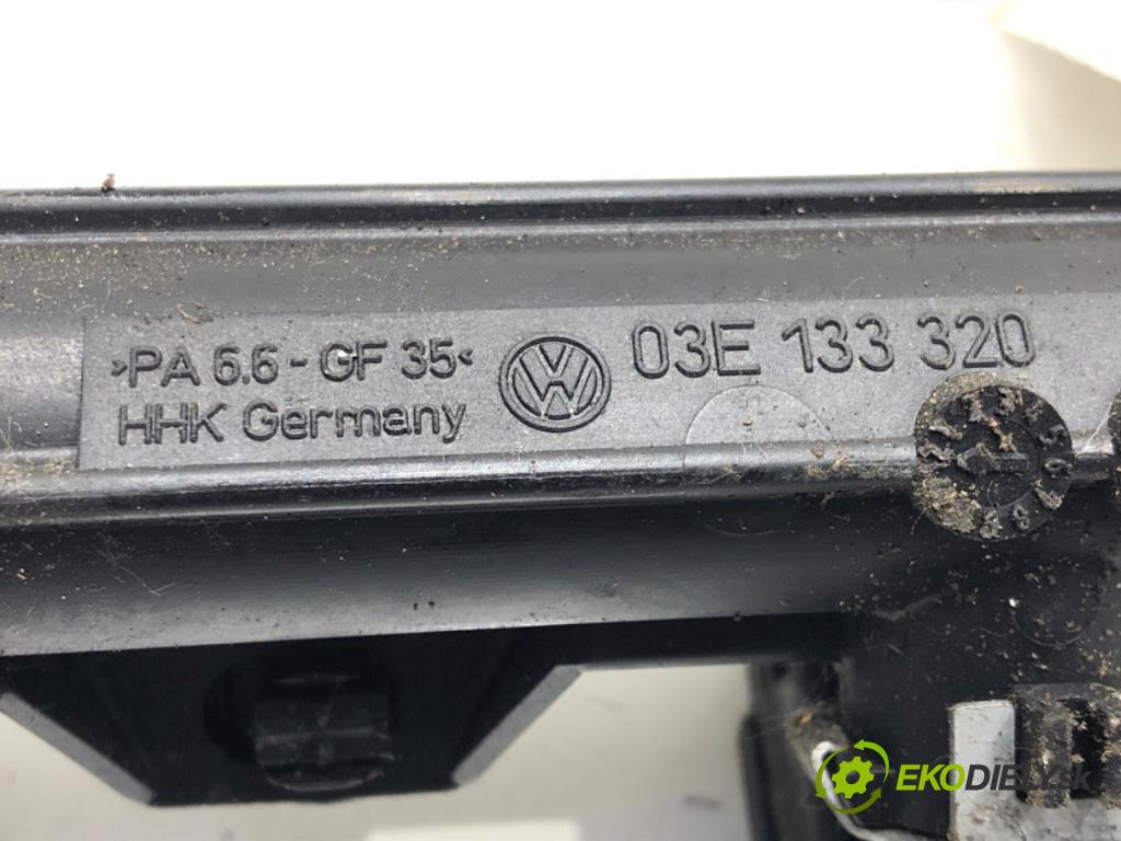 VW POLO (9N_, 9A_) 2001 - 2014    1.2 12V 47 kW [64 KM] benzyna 2001 - 2007  Lišta vstrekovacia 03E906031 (Vstrekovacie lišty)