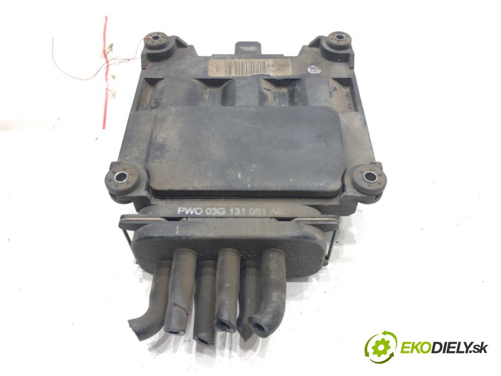 SKODA OCTAVIA II (1Z3) 2004 - 2013    1.9 TDI 77 kW [105 KM] olej napędowy 2004 - 2010  Ventil magnetický 6Q0906625E (Ostatné)