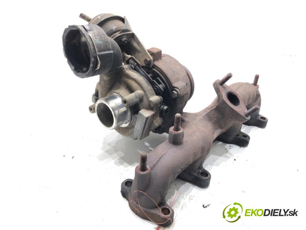SKODA OCTAVIA II (1Z3) 2004 - 2013    1.9 TDI 77 kW [105 KM] olej napędowy 2004 - 2010  turbo 03G253014F (Turbodúchadla (kompletní))