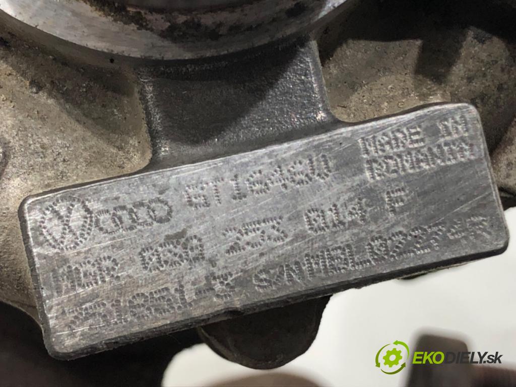 SKODA OCTAVIA II (1Z3) 2004 - 2013    1.9 TDI 77 kW [105 KM] olej napędowy 2004 - 2010  turbo 03G253014F (Turbodúchadla (kompletní))