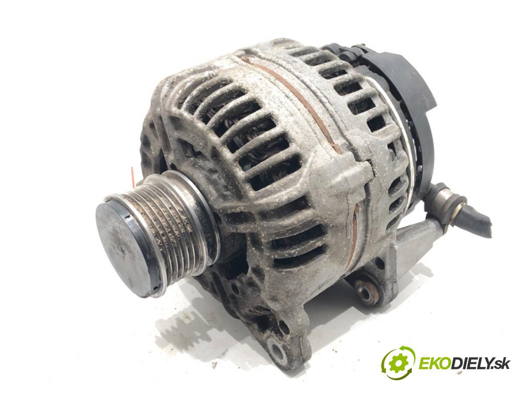 SKODA OCTAVIA II (1Z3) 2004 - 2013    1.9 TDI 77 kW [105 KM] olej napędowy 2004 - 2010  Alternátor 06F903023F (Alternátory)
