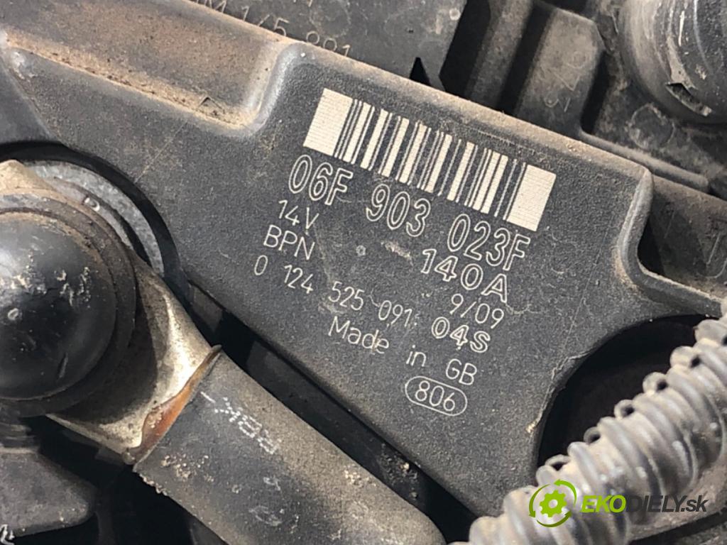 SKODA OCTAVIA II (1Z3) 2004 - 2013    1.9 TDI 77 kW [105 KM] olej napędowy 2004 - 2010  Alternátor 06F903023F (Alternátory)