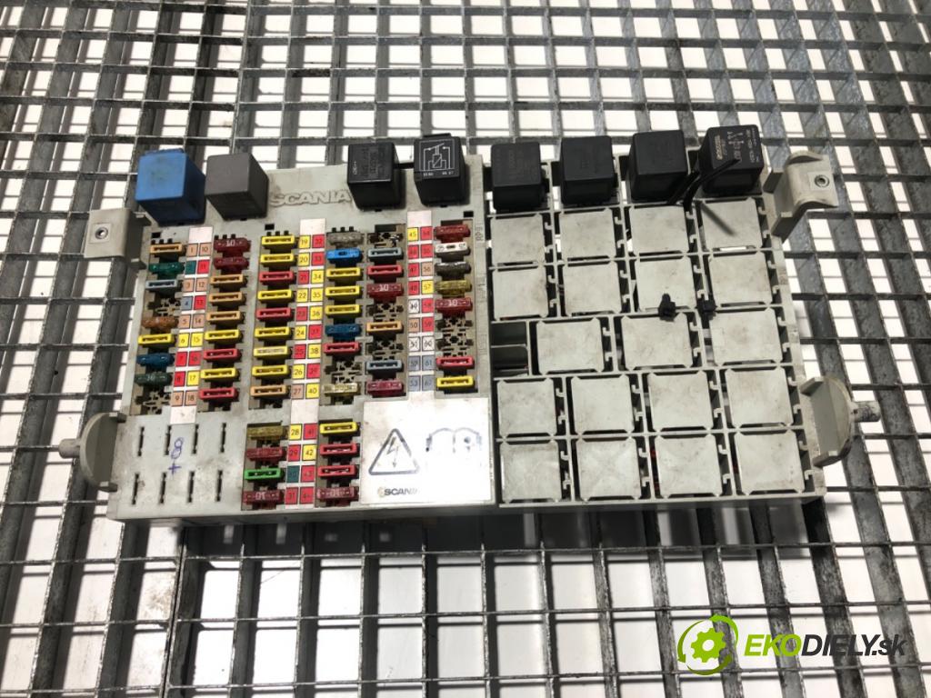 SCANIA 4 - series 1995 - 2008    124 /G420  skříňka poistková 1746773 (Pojistkové skříňky)