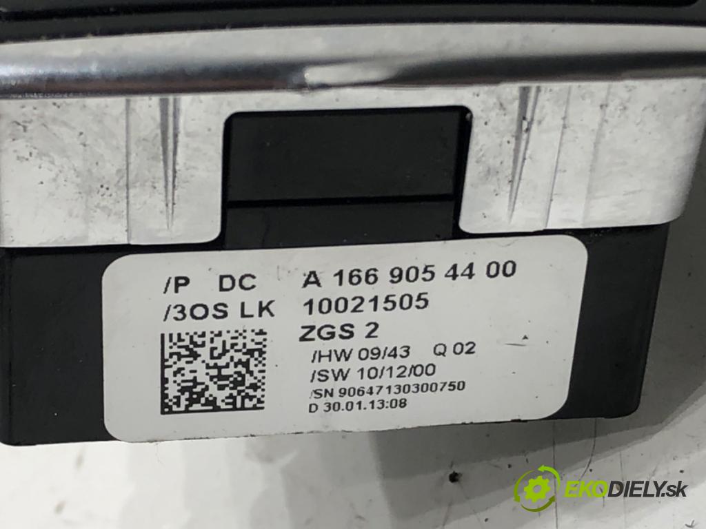 MERCEDES-BENZ KLASA A (W176) 2012 - 2018    A 180 CDI (176.000) 80 kW [109 KM] olej napędowy 2012 - 2014  Prepínač okien A1669054400 (Prepínače, spínače, tlačidlá a ovládače kúrenia)