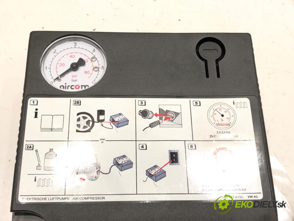 SKODA OCTAVIA III (5E3, NL3, NR3) 2012 - 2022    1.4 TSI 110 kW [150 KM] benzyna 2014 - 2020  Kompresor pumpa do KOLA: 5N0012615C (Ostatné)