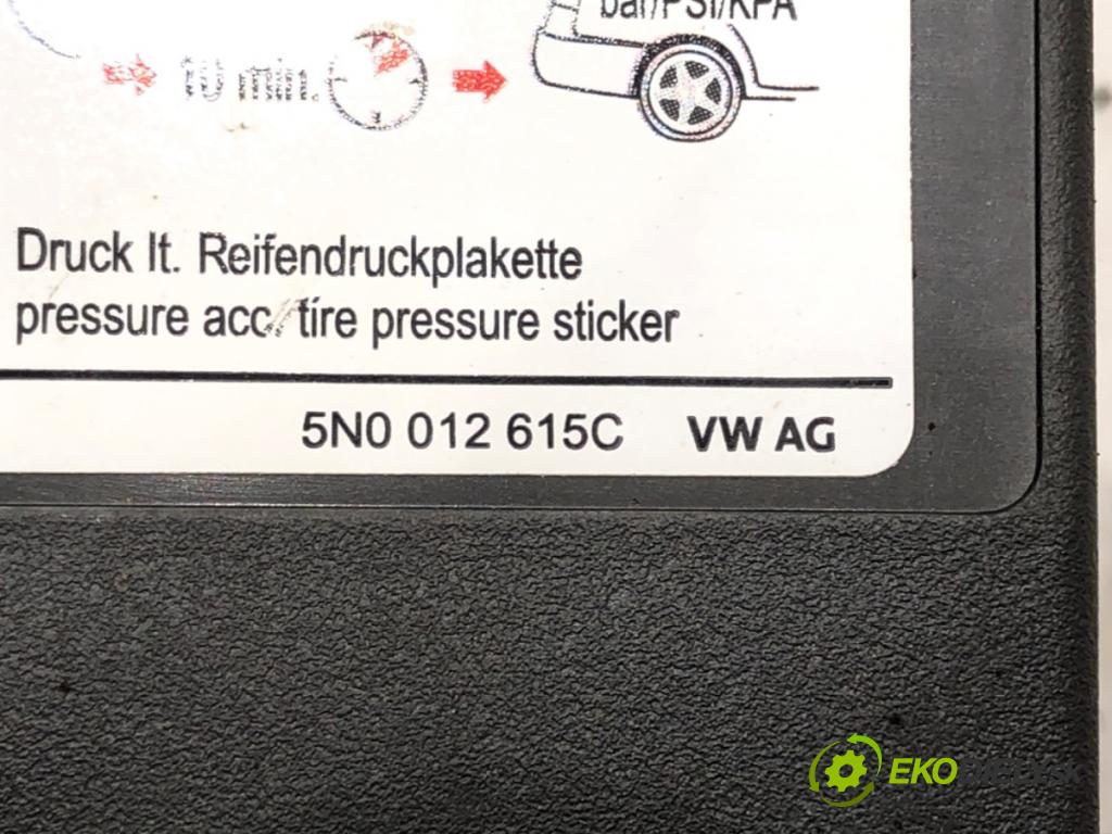 SKODA OCTAVIA III (5E3, NL3, NR3) 2012 - 2022    1.4 TSI 110 kW [150 KM] benzyna 2014 - 2020  Kompresor pumpa do KOLA: 5N0012615C (Ostatné)