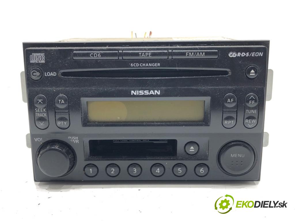 NISSAN X-TRAIL I (T30) 2001 - 2013    2.2 dCi 100 kW [136 KM] olej napędowy 2003 - 2013  RADIO 28188-EQ300 (Audio zariadenia)