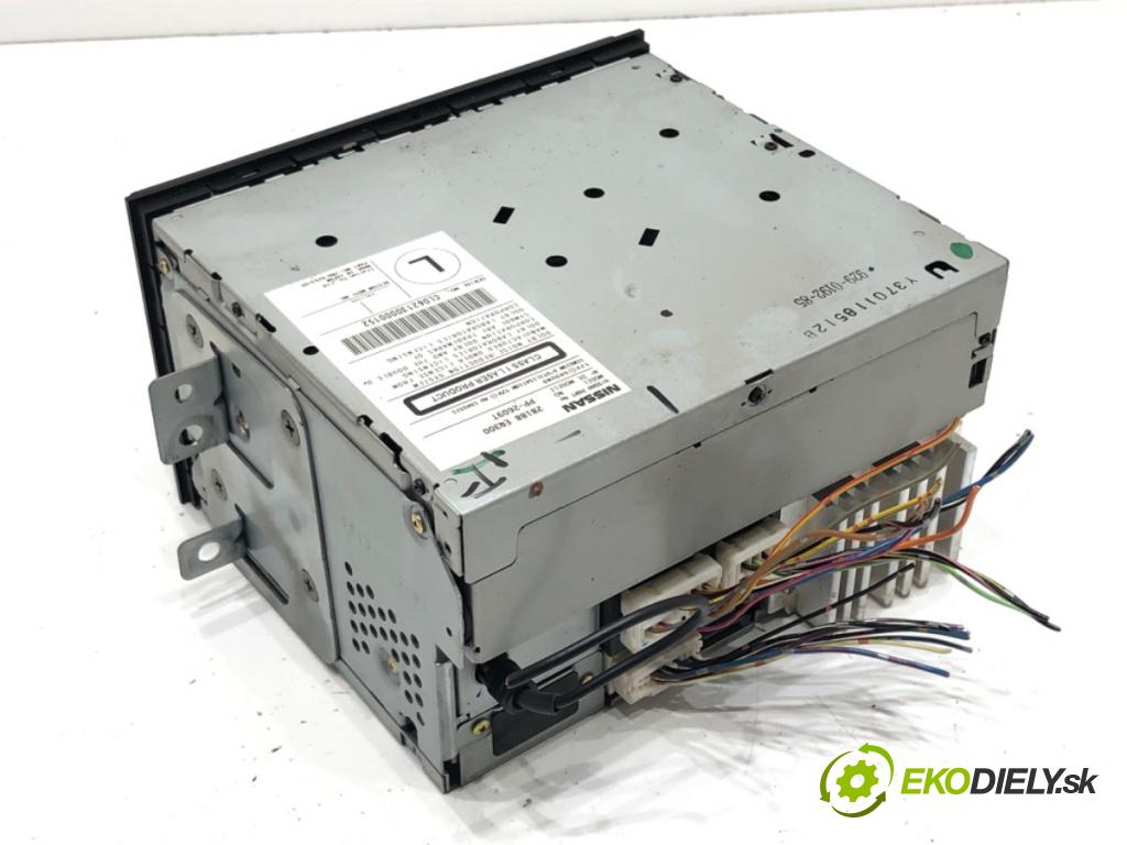 NISSAN X-TRAIL I (T30) 2001 - 2013    2.2 dCi 100 kW [136 KM] olej napędowy 2003 - 2013  RADIO 28188-EQ300 (Audio zariadenia)