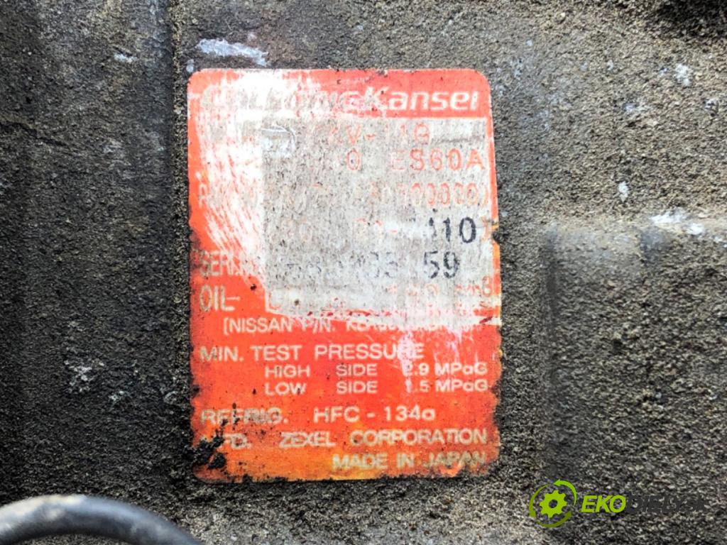 NISSAN X-TRAIL I (T30) 2001 - 2013    2.2 dCi 100 kW [136 KM] olej napędowy 2003 - 2013  kompresor klimatizace  (Kompresory)