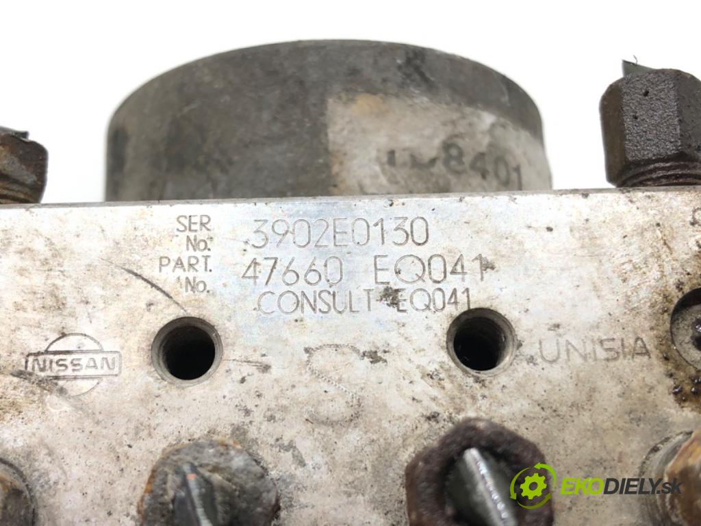 NISSAN X-TRAIL I (T30) 2001 - 2013    2.2 dCi 100 kW [136 KM] olej napędowy 2003 - 2013  Pumpa ABS 47660-EQ041 (Pumpy ABS)
