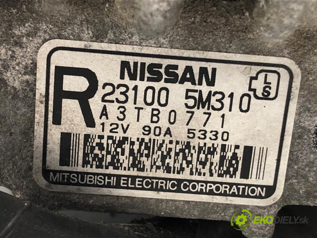 NISSAN X-TRAIL I (T30) 2001 - 2013    2.2 dCi 100 kW [136 KM] olej napędowy 2003 - 2013  Alternátor 23100-5M310 (Alternátory)