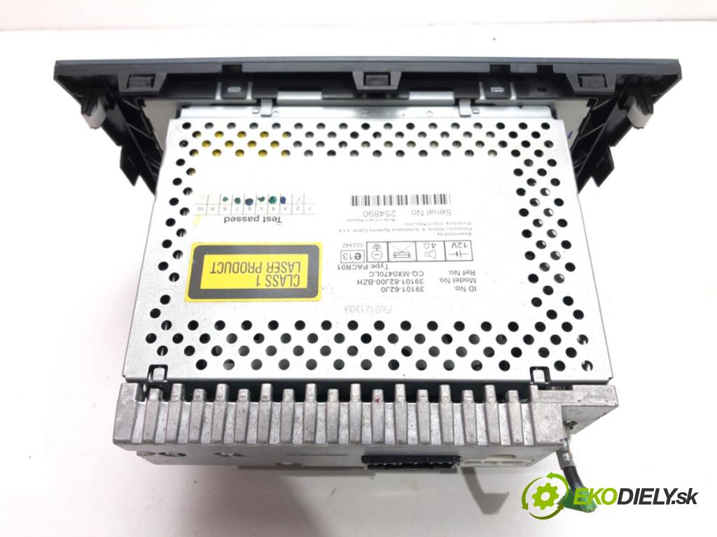 SUZUKI SWIFT III (MZ, EZ) 2005 - 2022    1.3 DDiS (RS 413D) 51 kW [69 KM] olej napędowy 2005 - 2022  RADIO 39101-62J0 (Audio zariadenia)