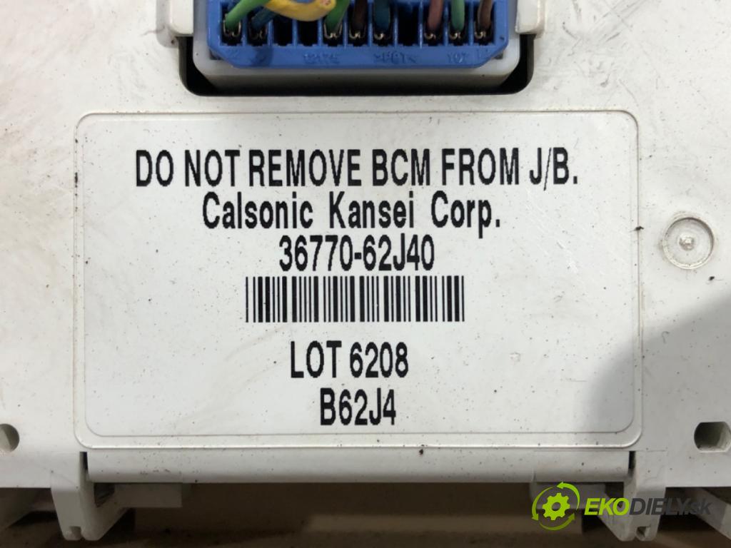 SUZUKI SWIFT III (MZ, EZ) 2005 - 2022    1.3 DDiS (RS 413D) 51 kW [69 KM] olej napędowy 2005 - 2022  modul BSI 36770-62J40 (Pojistkové skříňky)