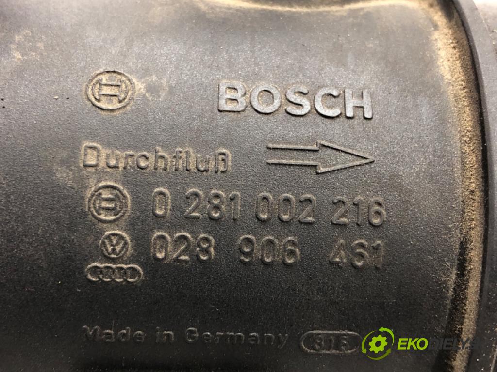 AUDI A4 B5 Avant (8D5) 1994 - 2002    1.9 TDI 85 kW [115 KM] olej napędowy 2000 - 2001  Váha vzduchu 0281002216 028906461 (Váhy vzduchu)