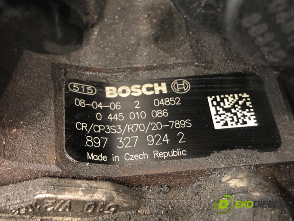 OPEL ASTRA G Kombi (T98) 1998 - 2004    1.7 CDTI (F35) 59 kW [80 KM] olej napędowy 2003 - 2004  Pumpa vstrekovacia 0445010086 (Vstrekovacie čerpadlá)