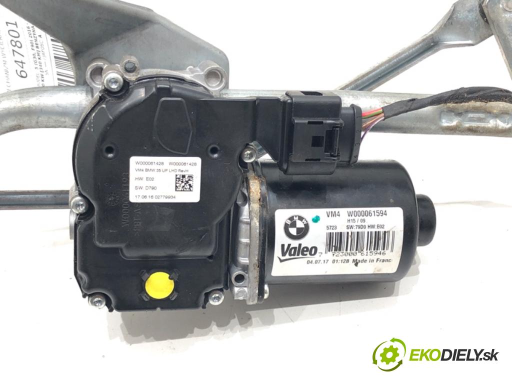 BMW 5 (G30, F90) 2016 - 2022    540 i xDrive 250 kW [340 KM] benzyna 2016 - 2020  Mechanizmus stieračov predný W000061594 (Motorčeky stieračov predné)