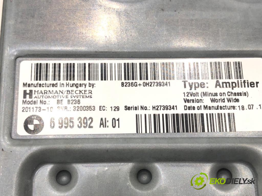 BMW 5 (G30, F90) 2016 - 2022    540 i xDrive 250 kW [340 KM] benzyna 2016 - 2020  Zosilňovač 6995392 (Zosilňovače)