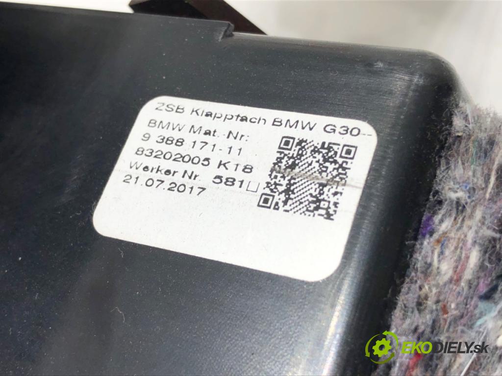 BMW 5 (G30, F90) 2016 - 2022    540 i xDrive 250 kW [340 KM] benzyna 2016 - 2020  Priehradka, kastlík
