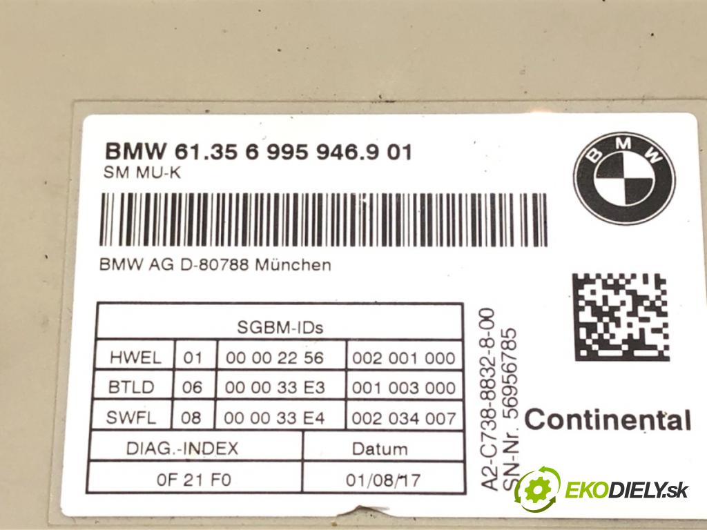 BMW 5 (G30, F90) 2016 - 2022    540 i xDrive 250 kW [340 KM] benzyna 2016 - 2020  Modul sedačky 6995946