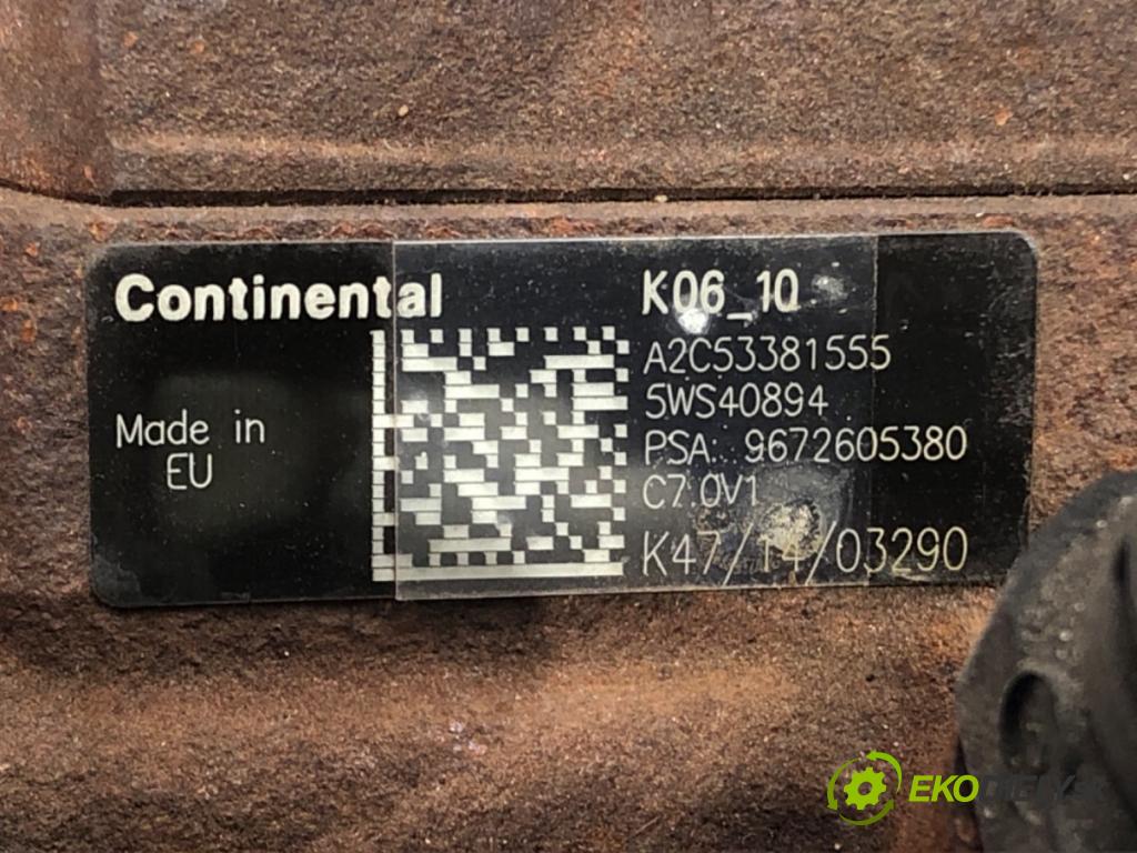 PEUGEOT 508 I (8D_) 2010 - 2018    1.6 HDi 82 kW [112 KM] olej napędowy 2010 - 2018  Pumpa vstrekovacia 9672605380 (Vstrekovacie čerpadlá)