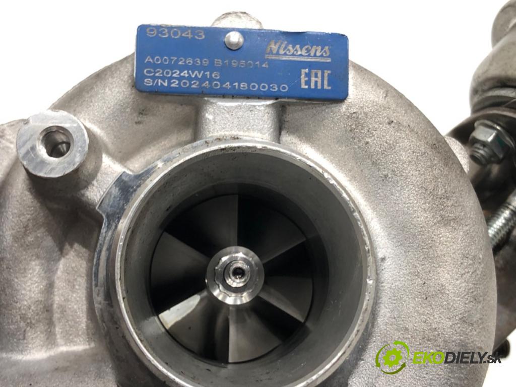 AUDI A4 B7 Avant (8ED) 2004 - 2008    2.0 TDI 103 kW [140 KM] olej napędowy 2004 - 2008  turbo C2024W16 (Turbodúchadla (kompletní))