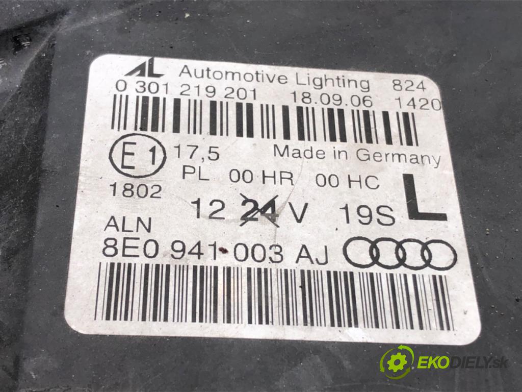 AUDI A4 B7 Avant (8ED) 2004 - 2008    2.0 TDI 103 kW [140 KM] olej napędowy 2004 - 2008  Svetlomet ľavy predný 8E0941003AJ