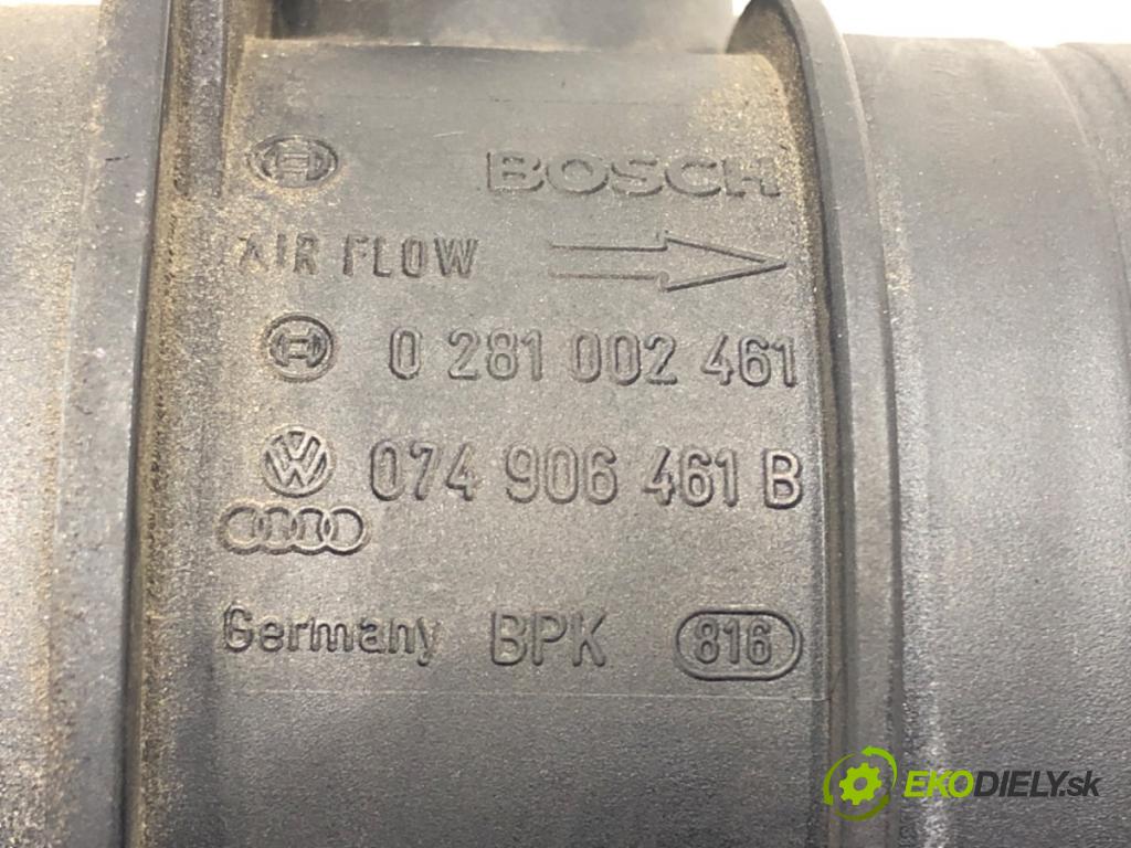 AUDI A4 B7 Avant (8ED) 2004 - 2008    2.0 TDI 103 kW [140 KM] olej napędowy 2004 - 2008  Váha vzduchu 0281002461 (Váhy vzduchu)