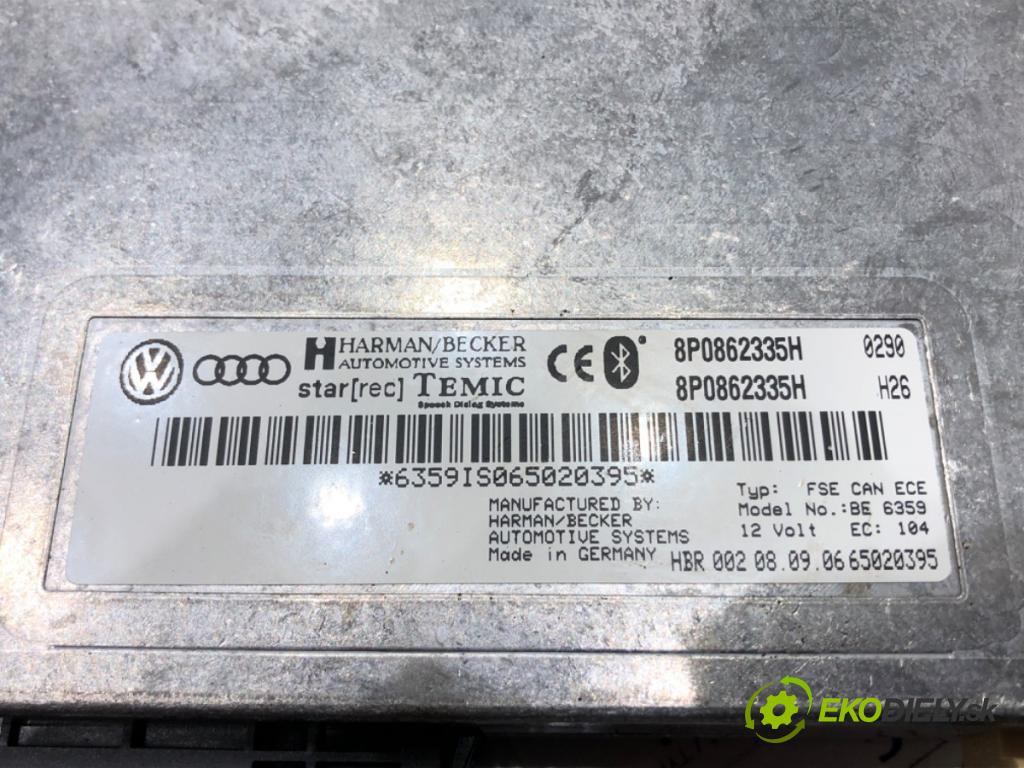 AUDI A4 B7 Avant (8ED) 2004 - 2008    2.0 TDI 103 kW [140 KM] olej napędowy 2004 - 2008  Modul BLUETOOTH 8P0862335H (Ostatné)