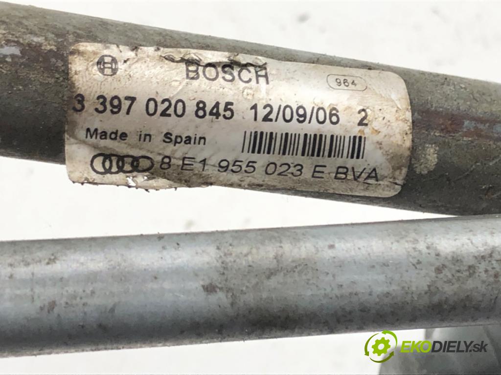 AUDI A4 B7 Avant (8ED) 2004 - 2008    2.0 TDI 103 kW [140 KM] olej napędowy 2004 - 2008  Mechanizmus stieračov predný 8E1955023E (Motorčeky stieračov predné)