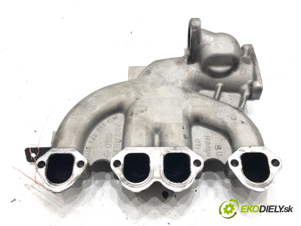 AUDI A4 B7 Avant (8ED) 2004 - 2008    2.0 TDI 103 kW [140 KM] olej napędowy 2004 - 2008  Potrubie sacie, sanie 038129713BM (Sacie potrubia)