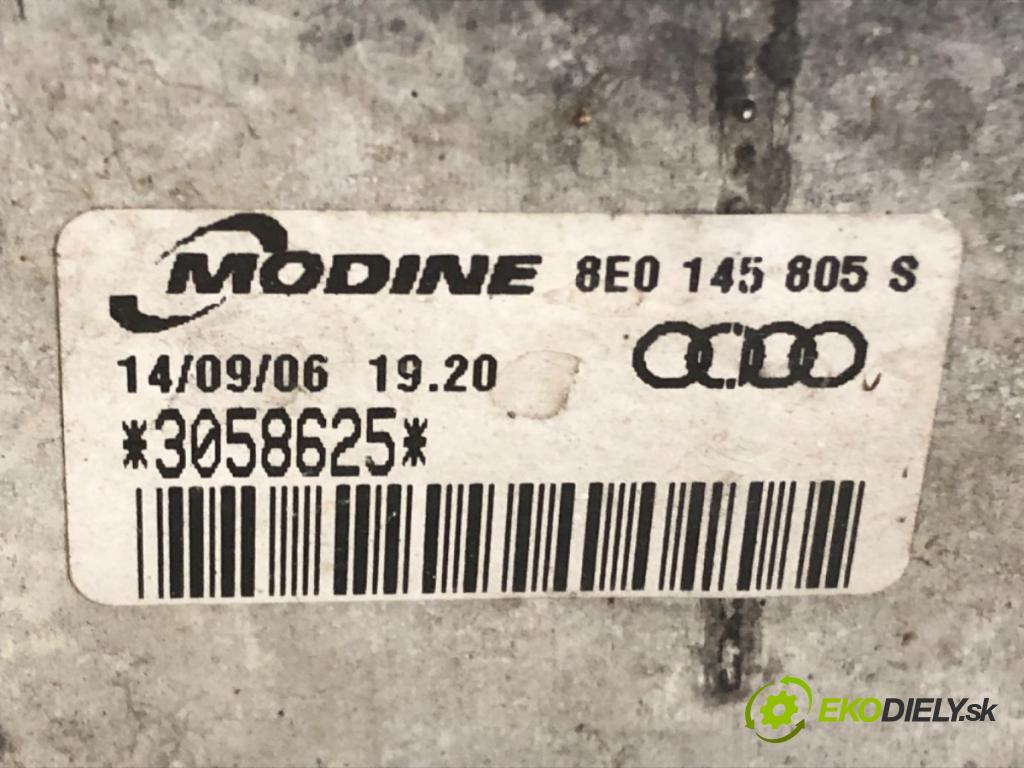 AUDI A4 B7 Avant (8ED) 2004 - 2008    2.0 TDI 103 kW [140 KM] olej napędowy 2004 - 2008  intercooler 8E0145805S (Chladiče nasávaného vzduchu (intercoolery))