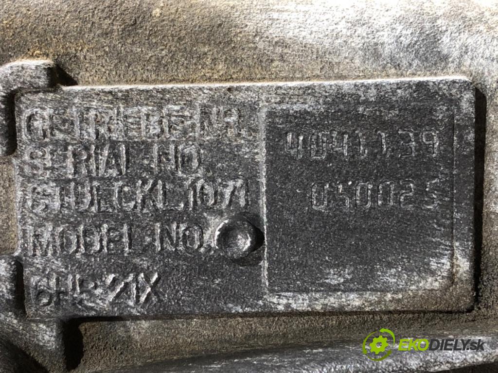 BMW X3 (E83) 2003 - 2011    2.0 sd 130 kW [177 KM] olej napędowy 2007 - 2008  Prevodovka 6HP-21X (Prevodovky)