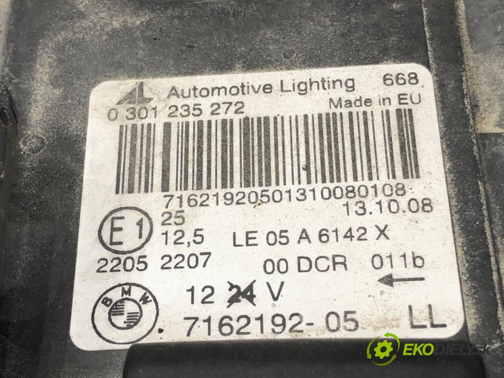 BMW X3 (E83) 2003 - 2011    2.0 sd 130 kW [177 KM] olej napędowy 2007 - 2008  Svetlomet pravy predný XENON 7162192