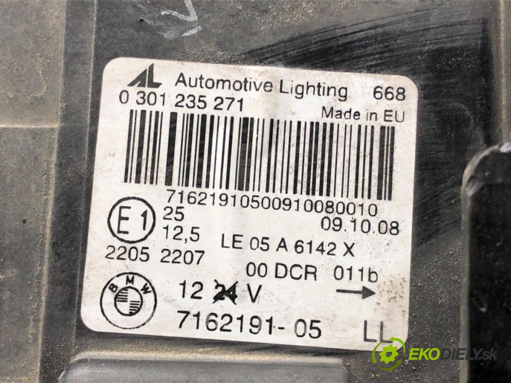 BMW X3 (E83) 2003 - 2011    2.0 sd 130 kW [177 KM] olej napędowy 2007 - 2008  Svetlomet ľavy predný XENON 7162191