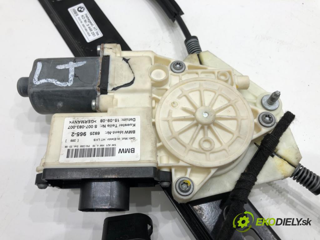 BMW X3 (E83) 2003 - 2011    2.0 sd 130 kW [177 KM] olej napędowy 2007 - 2008  mechanismus okna levý zadní část 6925965