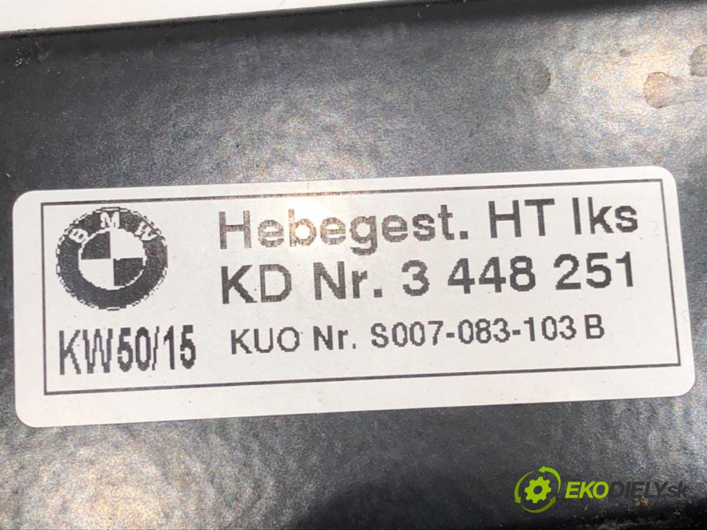 BMW X3 (E83) 2003 - 2011    2.0 sd 130 kW [177 KM] olej napędowy 2007 - 2008  mechanismus okna levý zadní část 6925965
