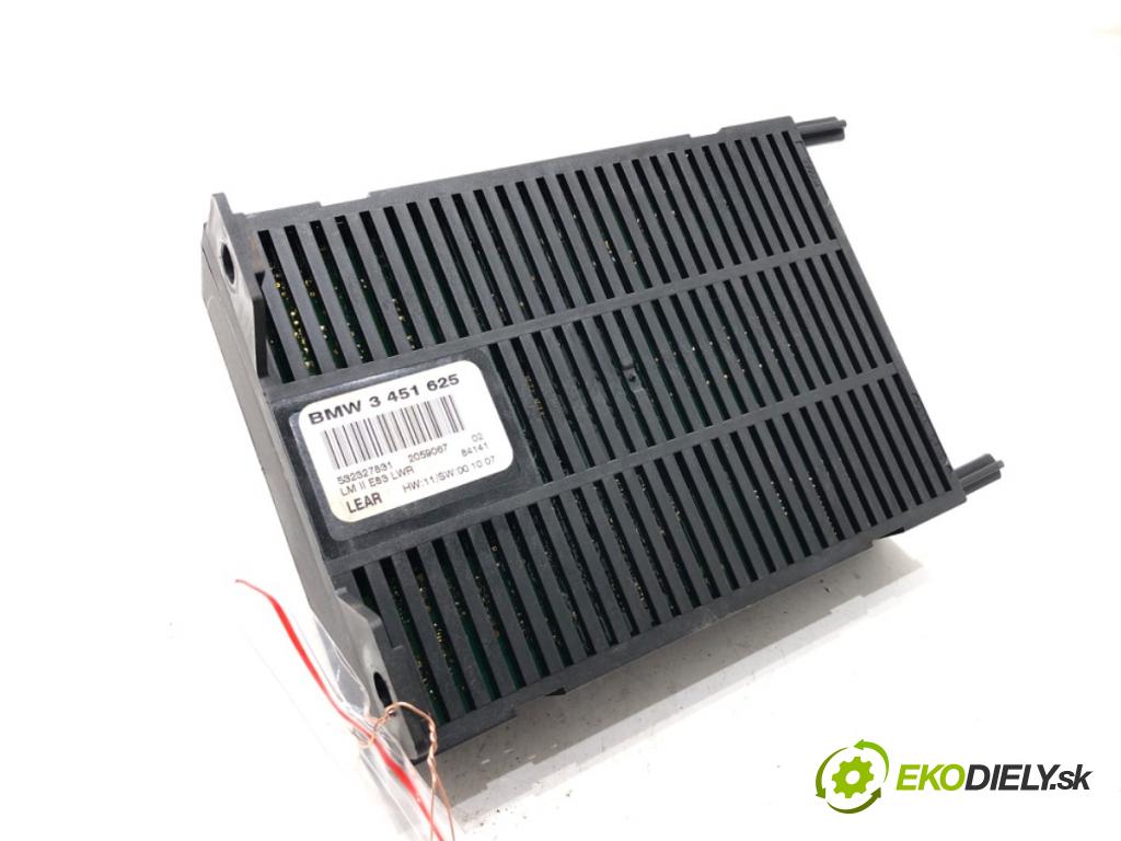 BMW X3 (E83) 2003 - 2011    2.0 sd 130 kW [177 KM] olej napędowy 2007 - 2008  Modul svetiel 3451625 (Ostatné)