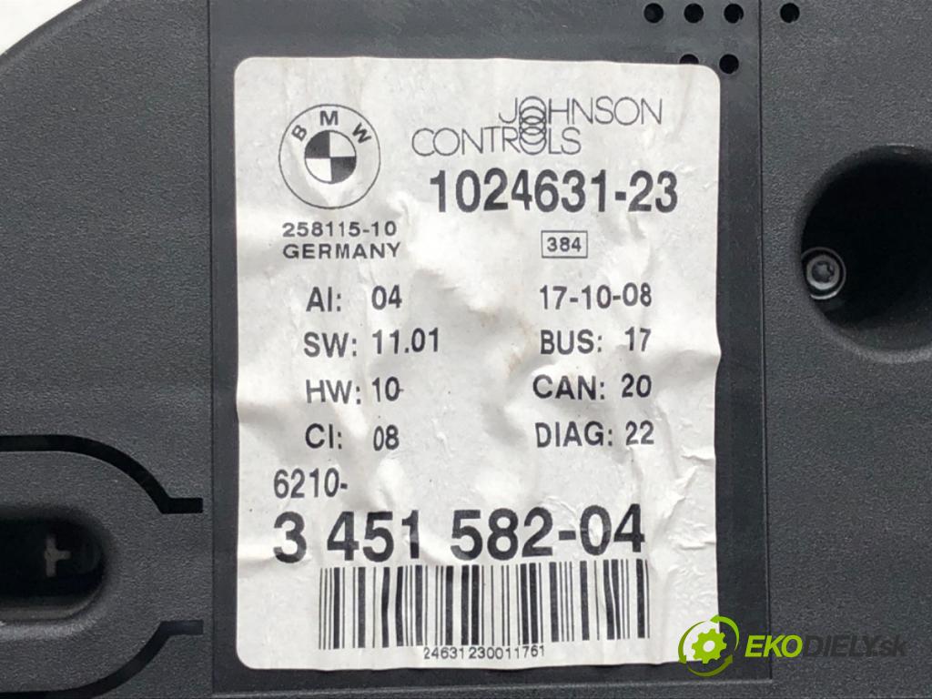 BMW X3 (E83) 2003 - 2011    2.0 sd 130 kW [177 KM] olej napędowy 2007 - 2008  Prístrojovka 3451582 (Prístrojové dosky, displeje)