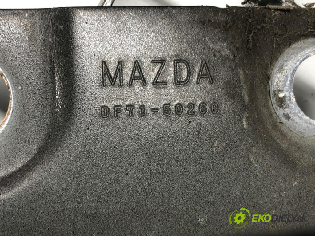 MAZDA 2 (DE_, DH_) 2007 - 2015    1.4 MZR-CD 50 kW [68 KM] olej napędowy 2008 - 2015  výztuha nárazníka zadní část DF71-50260 (Výztuhy zadní)