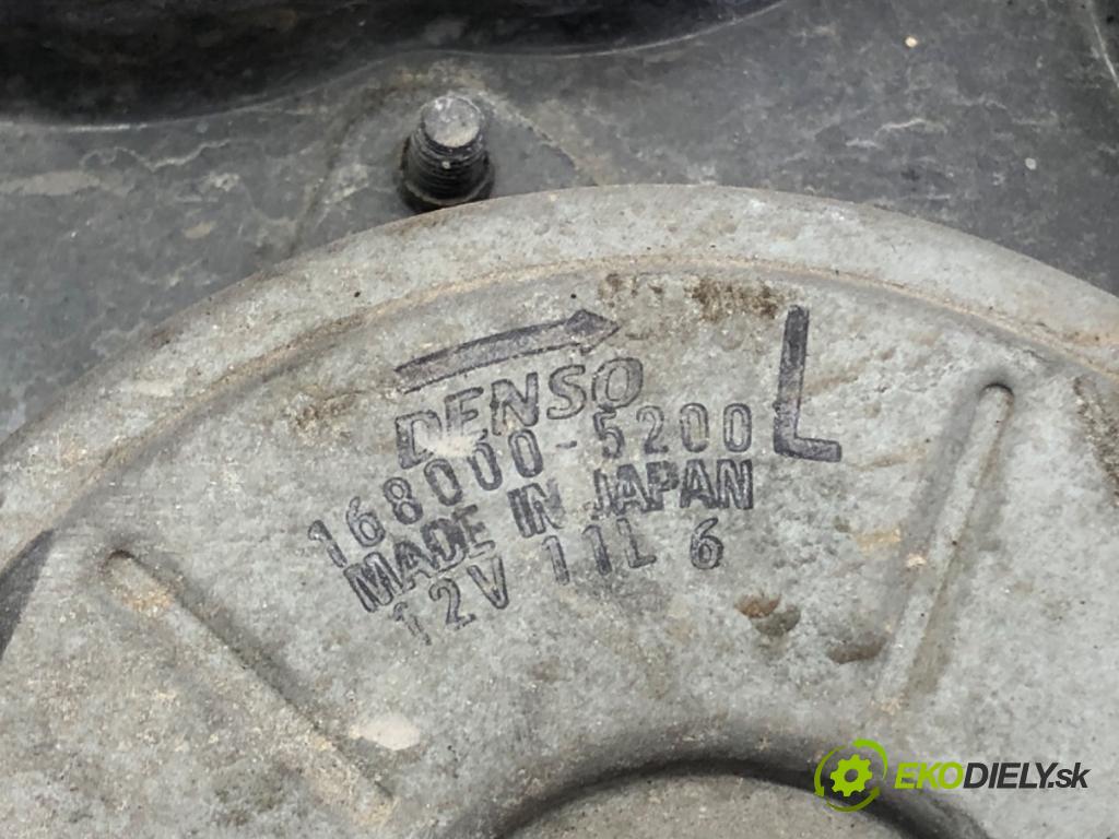 MAZDA 2 (DE_, DH_) 2007 - 2015    1.4 MZR-CD 50 kW [68 KM] olej napędowy 2008 - 2015  Ventilátor chladiča 168000-5200 (Ventilátory)