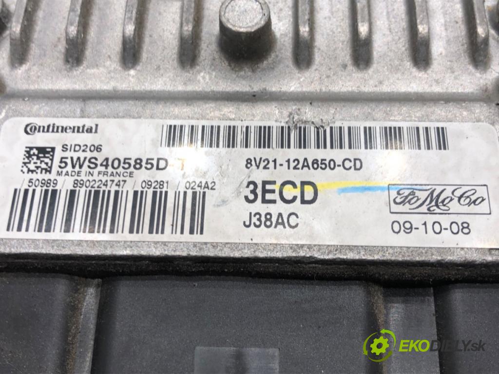 MAZDA 2 (DE_, DH_) 2007 - 2015    1.4 MZR-CD 50 kW [68 KM] olej napędowy 2008 - 2015  riadiaca jednotka Motor 8V21-12A650-CD (Riadiace jednotky)