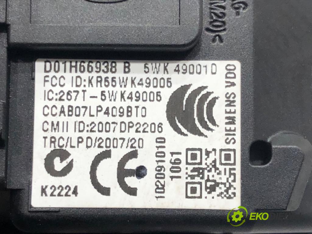 MAZDA 2 (DE_, DH_) 2007 - 2015    1.4 MZR-CD 50 kW [68 KM] olej napędowy 2008 - 2015  spinačka D01H66938B (Spínacie skrinky a kľúče)