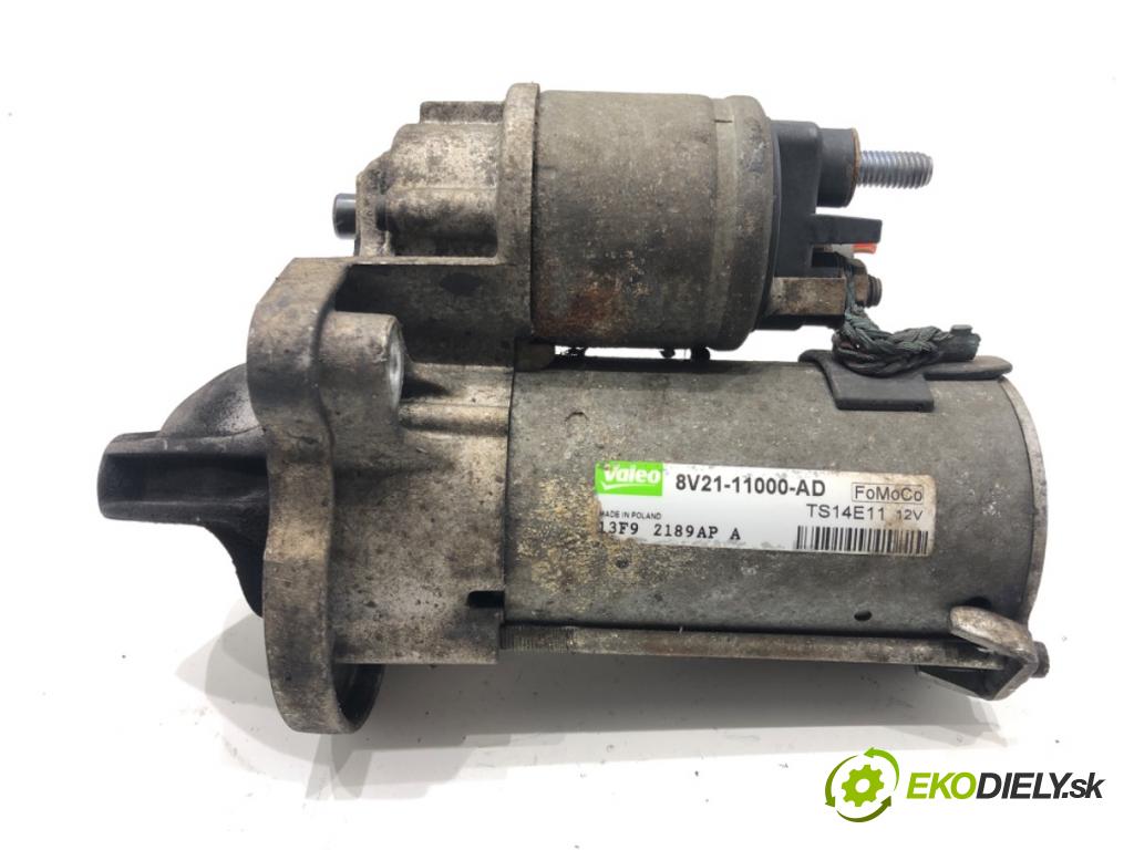 MAZDA 2 (DE_, DH_) 2007 - 2015    1.4 MZR-CD 50 kW [68 KM] olej napędowy 2008 - 2015  Štartér 8V21-11000-AD (Štartéry)