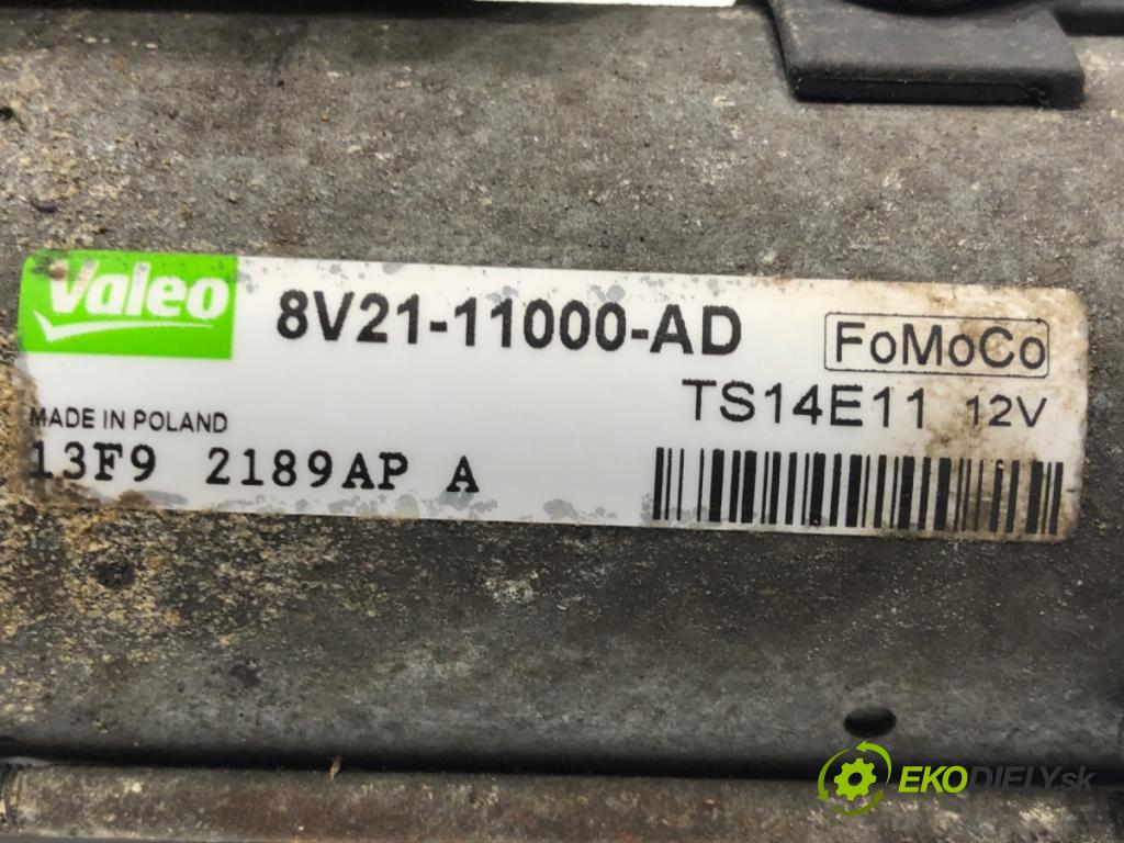 MAZDA 2 (DE_, DH_) 2007 - 2015    1.4 MZR-CD 50 kW [68 KM] olej napędowy 2008 - 2015  Štartér 8V21-11000-AD (Štartéry)