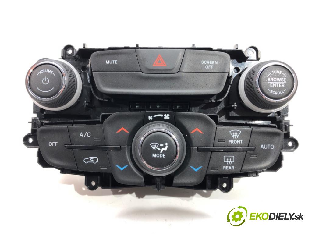JEEP COMPASS (MP, M6) 2016 - 2022    2.4 MultiAir 4x4 129 kW [175 KM] benzyna 2017 - 2022  Panel ovládania kúrenia P6TM13DX9AB (Prepínače, spínače, tlačidlá a ovládače kúrenia)