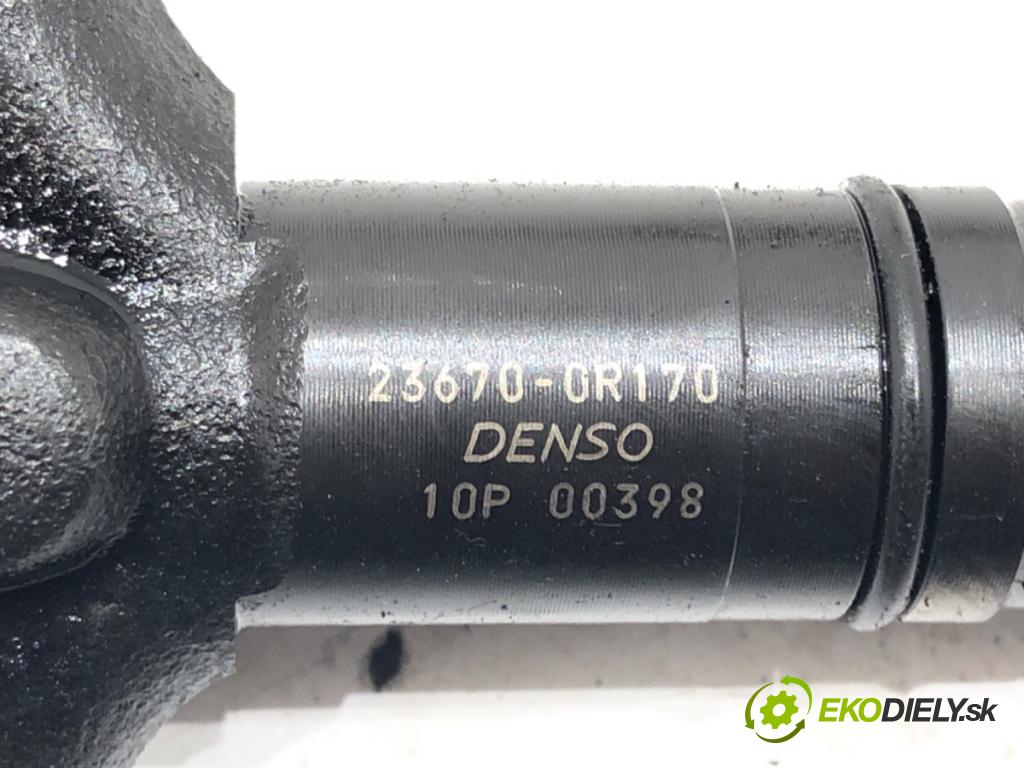 TOYOTA COROLLA Verso (ZER_, ZZE12_, R1_) 2004 - 2009    2.2 D-4D (AUR10_) 100 kW [136 KM] olej napędowy 2005 - 2009  vstřikovací ventily 23670-0R170
