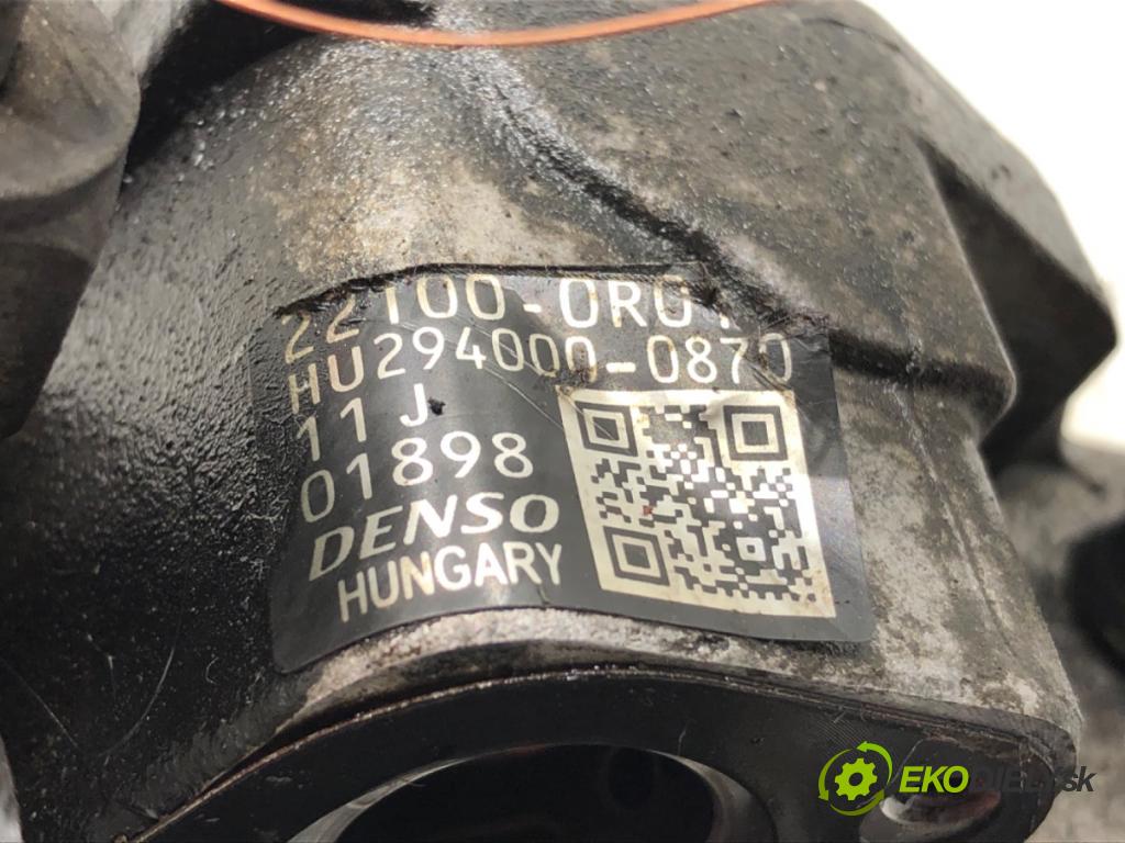 TOYOTA COROLLA Verso (ZER_, ZZE12_, R1_) 2004 - 2009    2.2 D-4D (AUR10_) 100 kW [136 KM] olej napędowy 2005 - 2009  Pumpa vstrekovacia 22100-0R010 (Vstrekovacie čerpadlá)