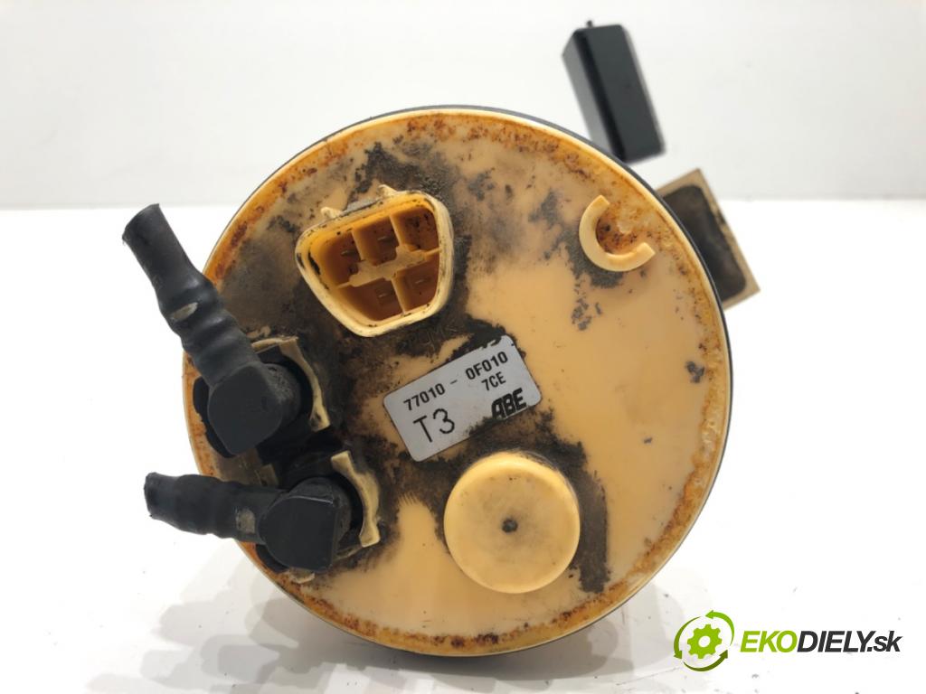 TOYOTA COROLLA Verso (ZER_, ZZE12_, R1_) 2004 - 2009    2.2 D-4D (AUR10_) 100 kW [136 KM] olej napędowy 2005 - 2009  pumpa paliva plavák 77010-0F010
