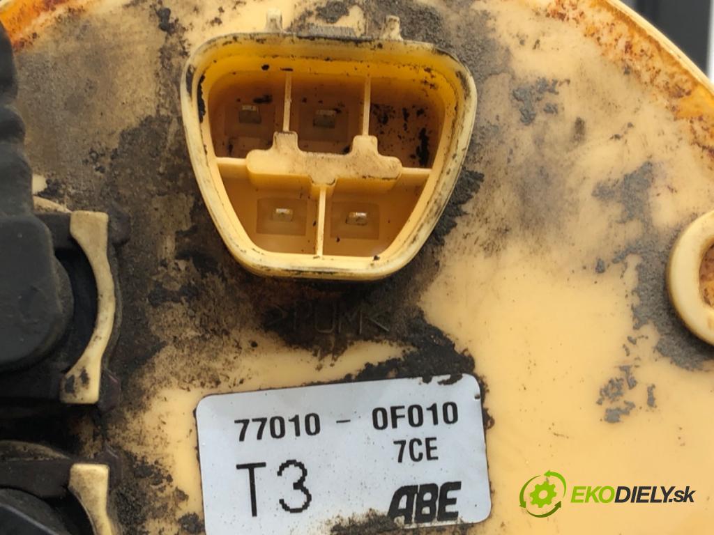 TOYOTA COROLLA Verso (ZER_, ZZE12_, R1_) 2004 - 2009    2.2 D-4D (AUR10_) 100 kW [136 KM] olej napędowy 2005 - 2009  pumpa paliva plavák 77010-0F010