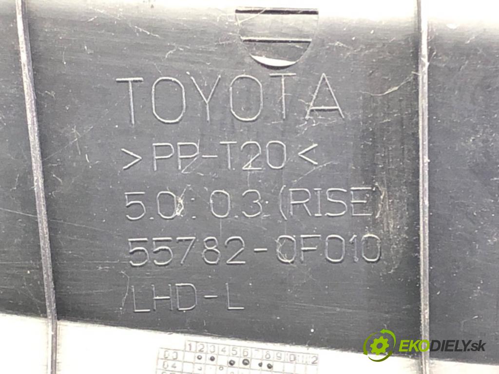 TOYOTA COROLLA Verso (ZER_, ZZE12_, R1_) 2004 - 2009    2.2 D-4D (AUR10_) 100 kW [136 KM] olej napędowy 2005 - 2009  Torpédo, plast pod čelné okno  (Torpéda)